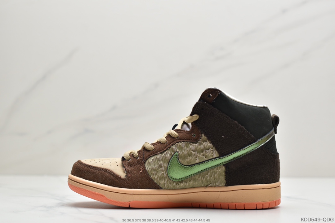 450 公司级耐克NIKE Concepts x Nike SB Dunk High “Mallard” 最新配色  “Mallard（野鸭）”DC6887-200