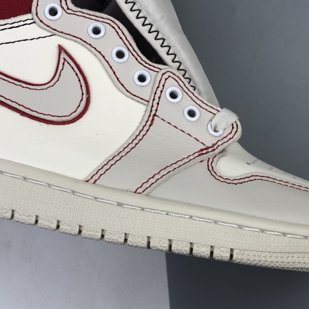 300 Air Jordan 1 High OG Phantom 白红兔八哥 AJ1乔丹一代高帮经典复古文化休闲运动篮球鞋 555088-160