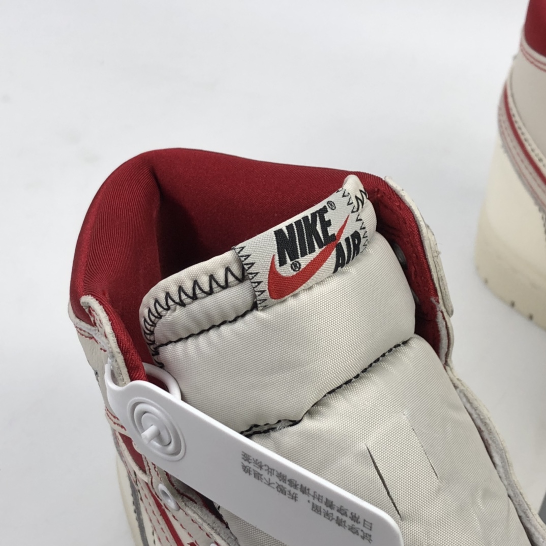 300 Air Jordan 1 High OG Phantom 白红兔八哥 AJ1乔丹一代高帮经典复古文化休闲运动篮球鞋 555088-160