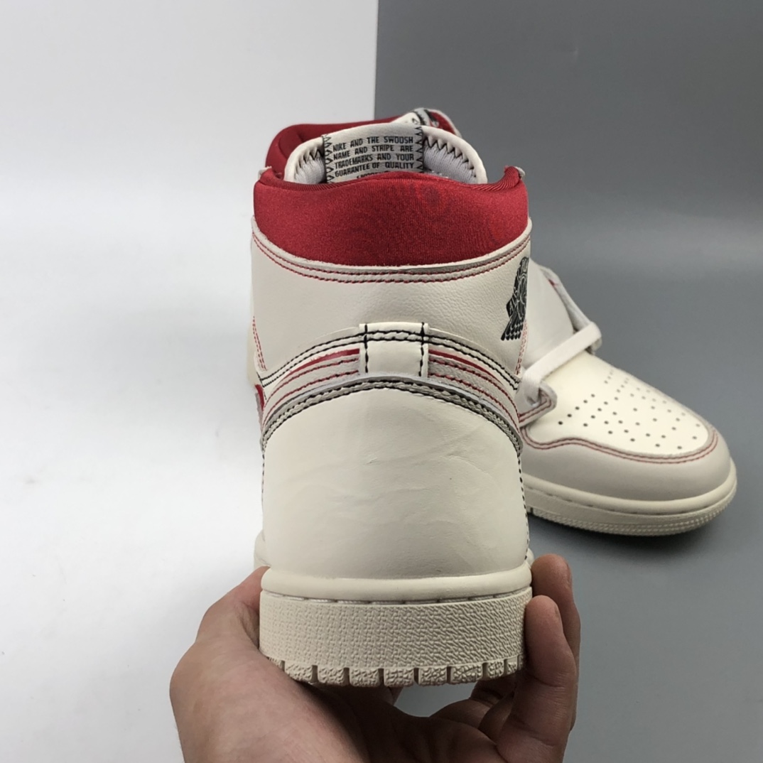 300 Air Jordan 1 High OG Phantom 白红兔八哥 AJ1乔丹一代高帮经典复古文化休闲运动篮球鞋 555088-160