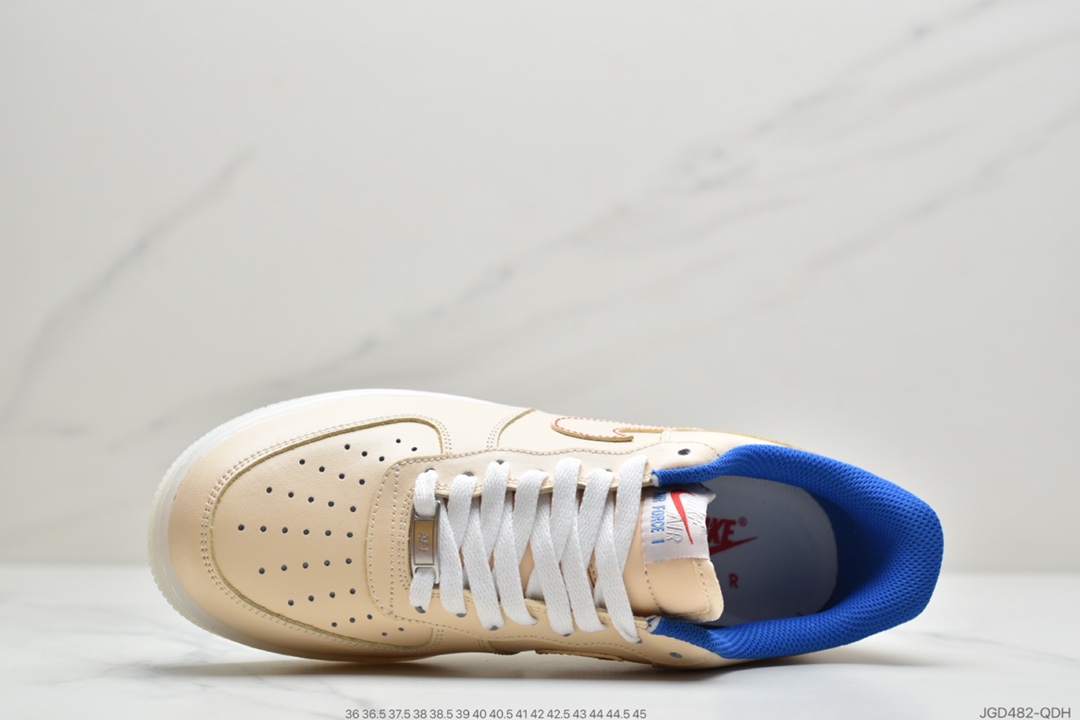 180 公司级耐克Nike Air Force 1 Low 白镭射 空军一号百帮低搭休闲运板动鞋CV1724-104