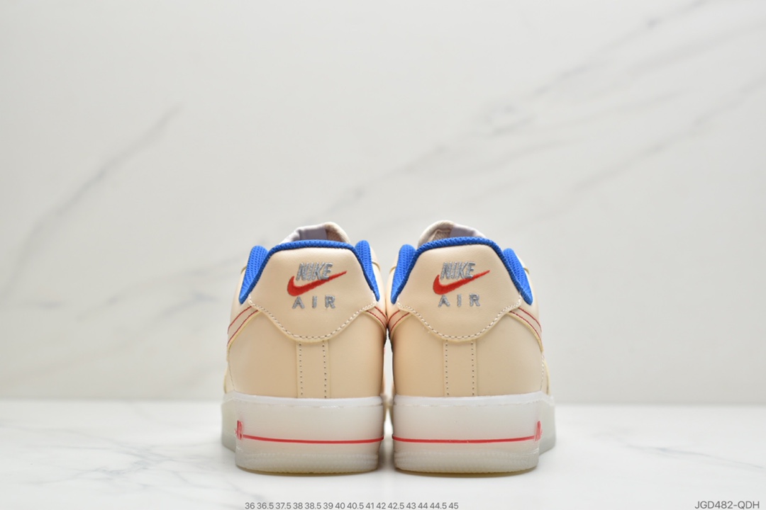 180 公司级耐克Nike Air Force 1 Low 白镭射 空军一号百帮低搭休闲运板动鞋CV1724-104