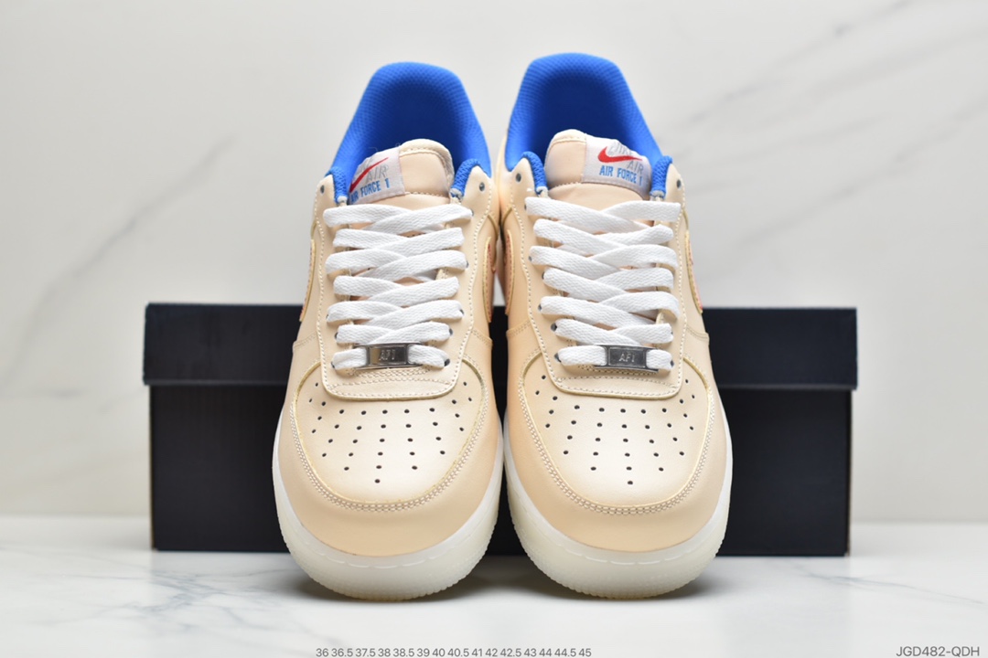 180 公司级耐克Nike Air Force 1 Low 白镭射 空军一号百帮低搭休闲运板动鞋CV1724-104