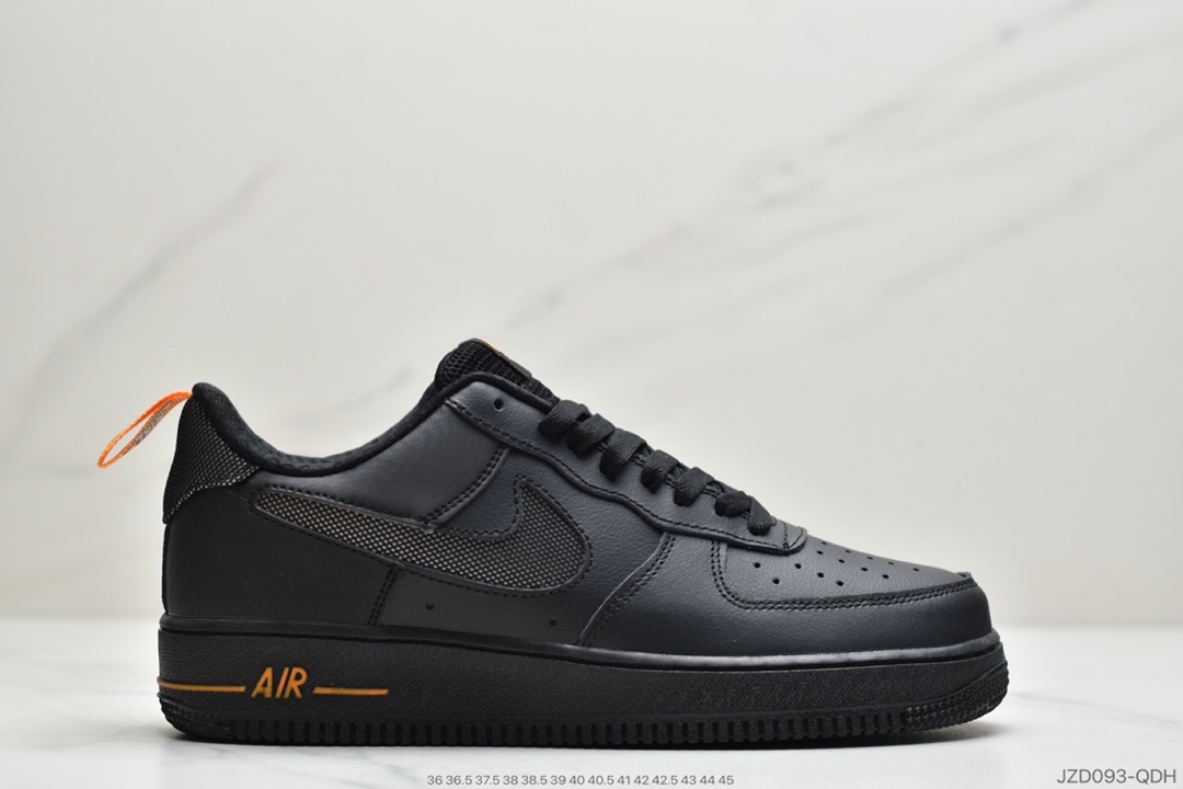 140 公司级耐克Nike Air Force 1'07 “白蓝网勾”镂空编织勾钩 百搭空军一号板鞋元年款篮球鞋DC1429-001