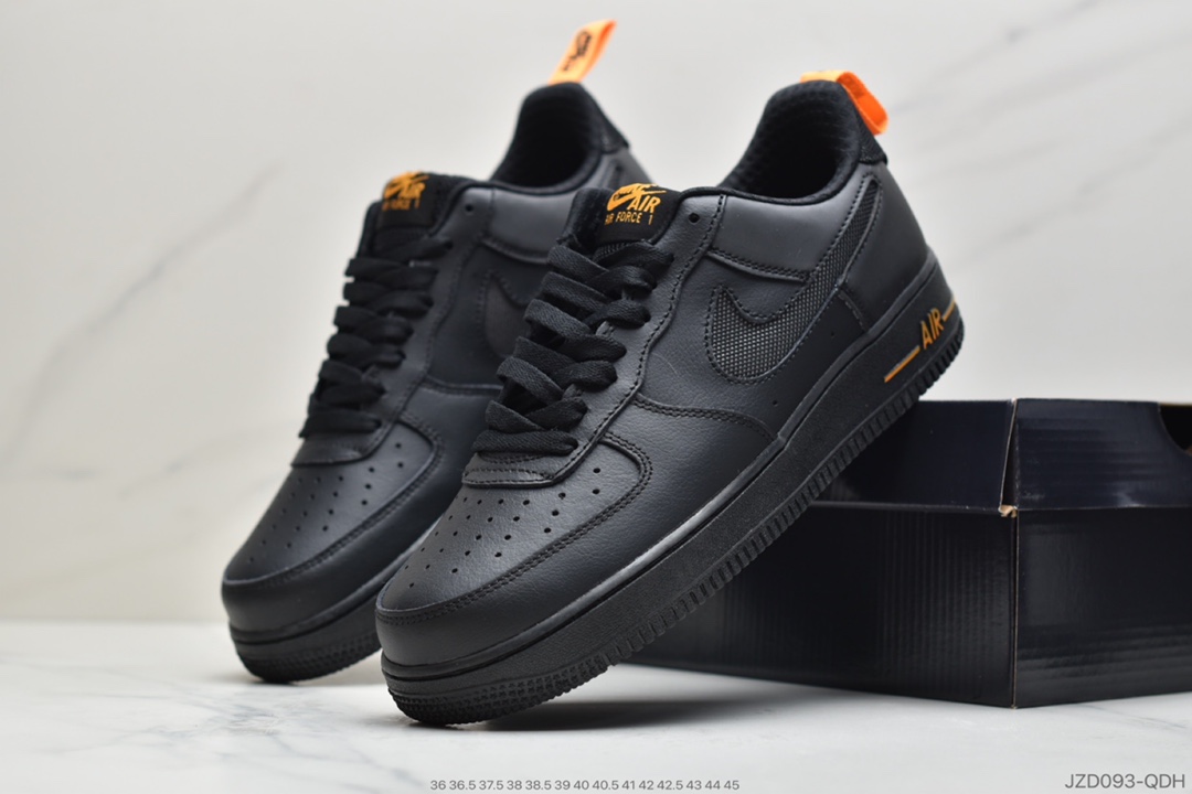140 公司级耐克Nike Air Force 1'07 “白蓝网勾”镂空编织勾钩 百搭空军一号板鞋元年款篮球鞋DC1429-001