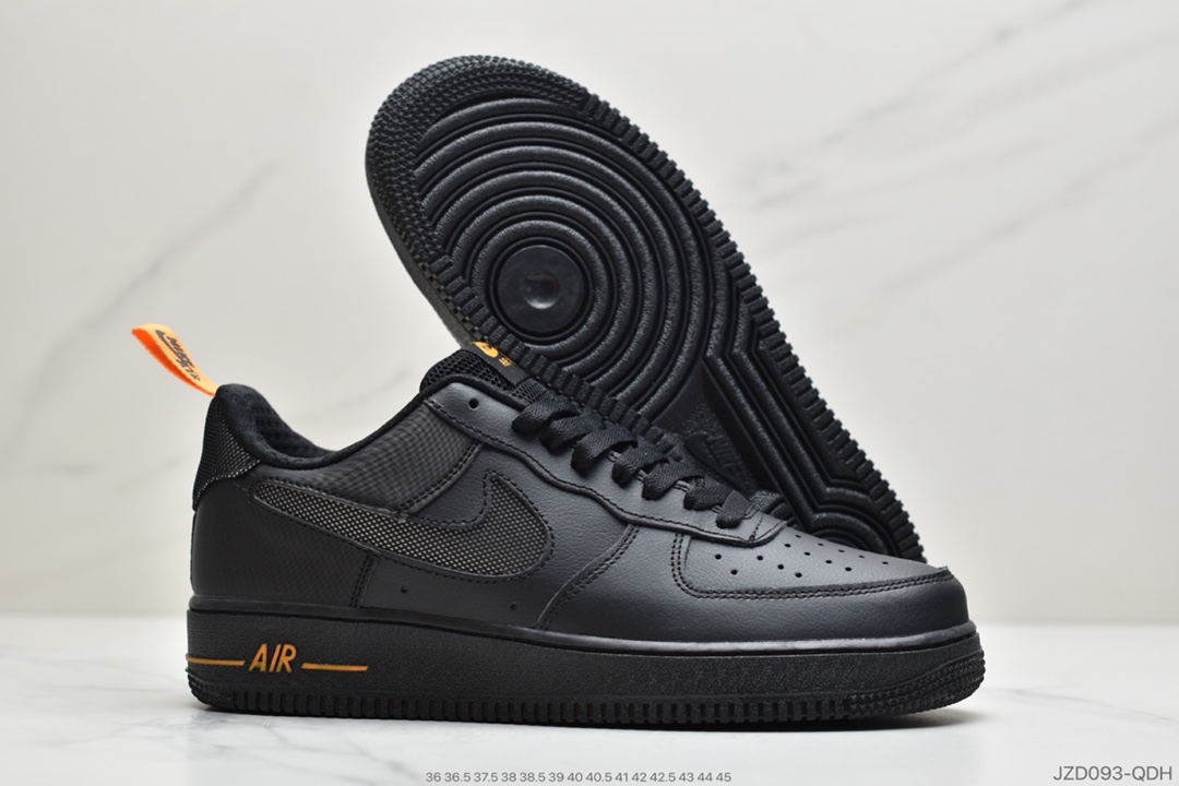 140 公司级耐克Nike Air Force 1'07 “白蓝网勾”镂空编织勾钩 百搭空军一号板鞋元年款篮球鞋DC1429-001