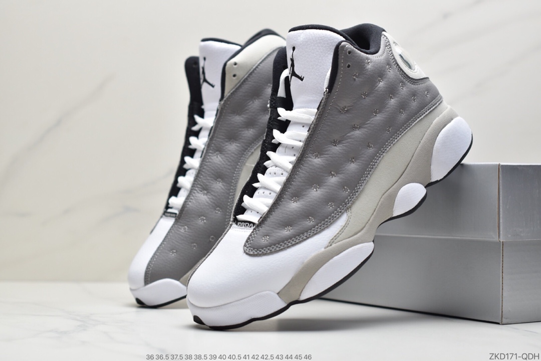 270 公司级耐克 Air Jordan 13 Retro”He Got Game ” 3M反光 黑白熊猫 414571-061