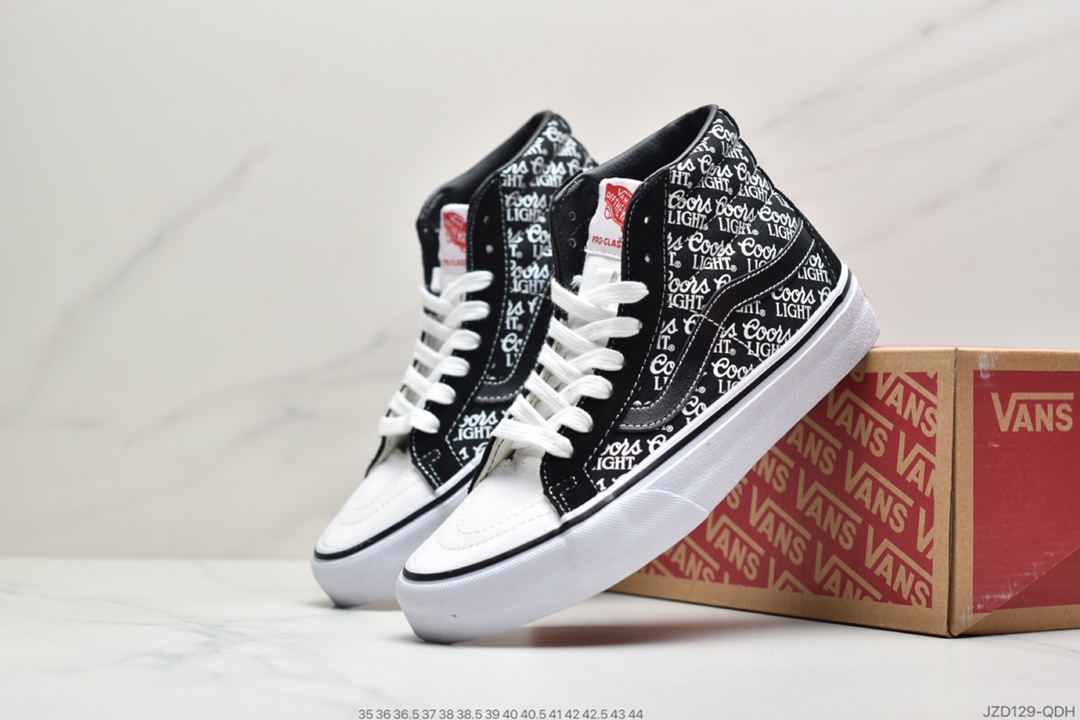 140 公司级Vans Sk8-Hi 万斯 高帮经典男女鞋帆布鞋板鞋