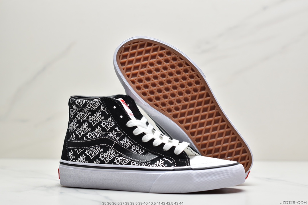 140 公司级Vans Sk8-Hi 万斯 高帮经典男女鞋帆布鞋板鞋