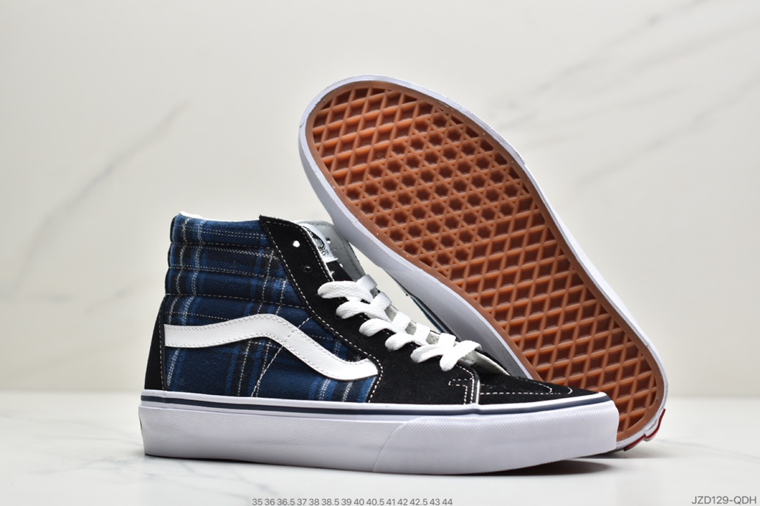 140 公司级Vans Sk8-Hi 万斯 高帮经典男女鞋帆布鞋板鞋