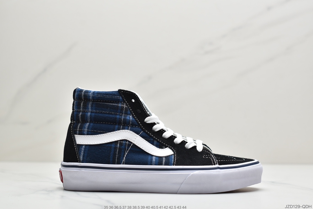 140 公司级Vans Sk8-Hi 万斯 高帮经典男女鞋帆布鞋板鞋