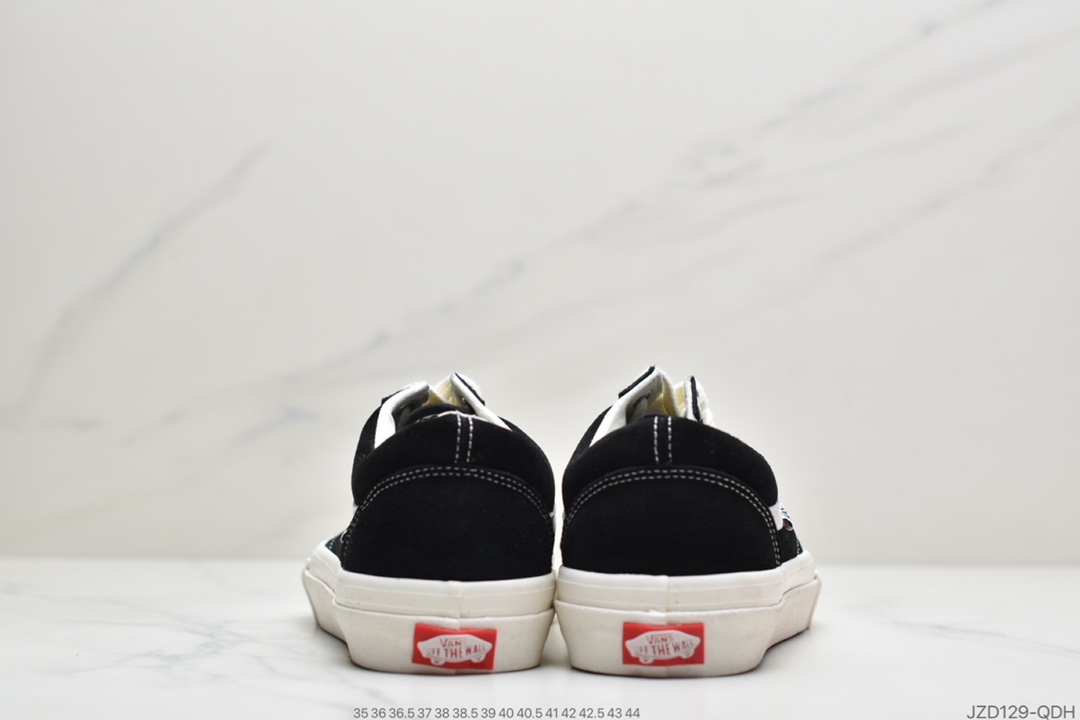 140 公司级万斯 Vans Style 73 DX 高帮帆布滑板鞋休闲运动鞋