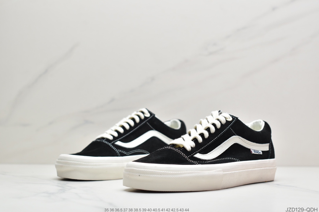140 公司级万斯 Vans Style 73 DX 高帮帆布滑板鞋休闲运动鞋