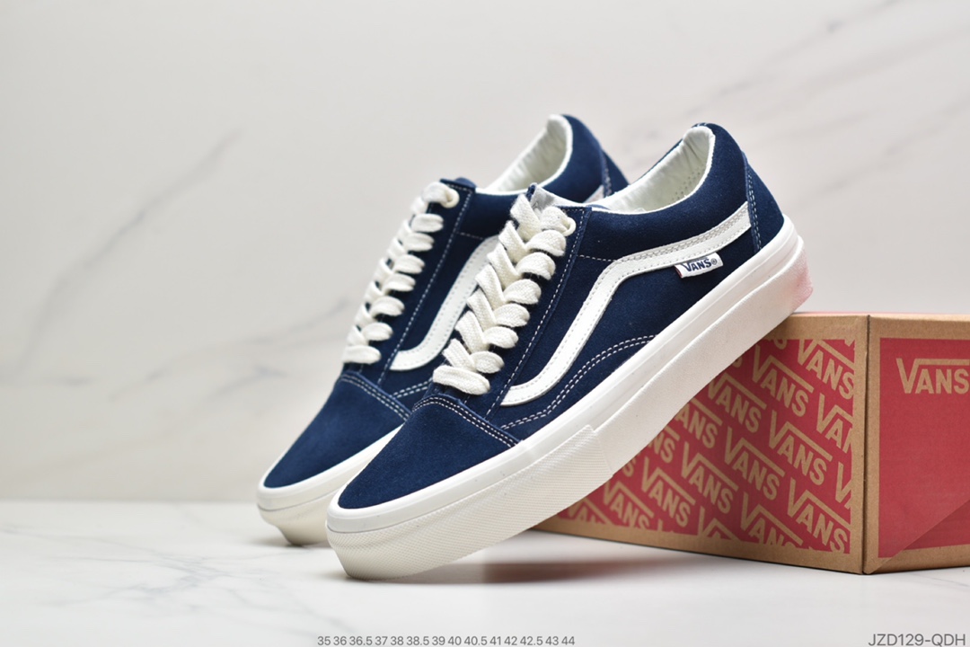 140 公司级万斯 Vans Style 73 DX 高帮帆布滑板鞋休闲运动鞋