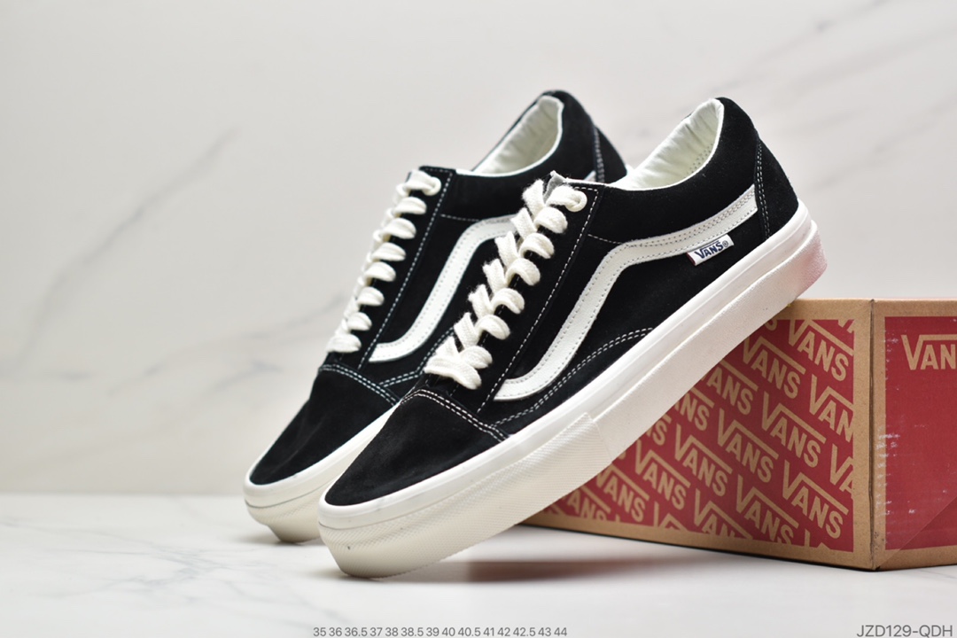 140 公司级万斯 Vans Style 73 DX 高帮帆布滑板鞋休闲运动鞋