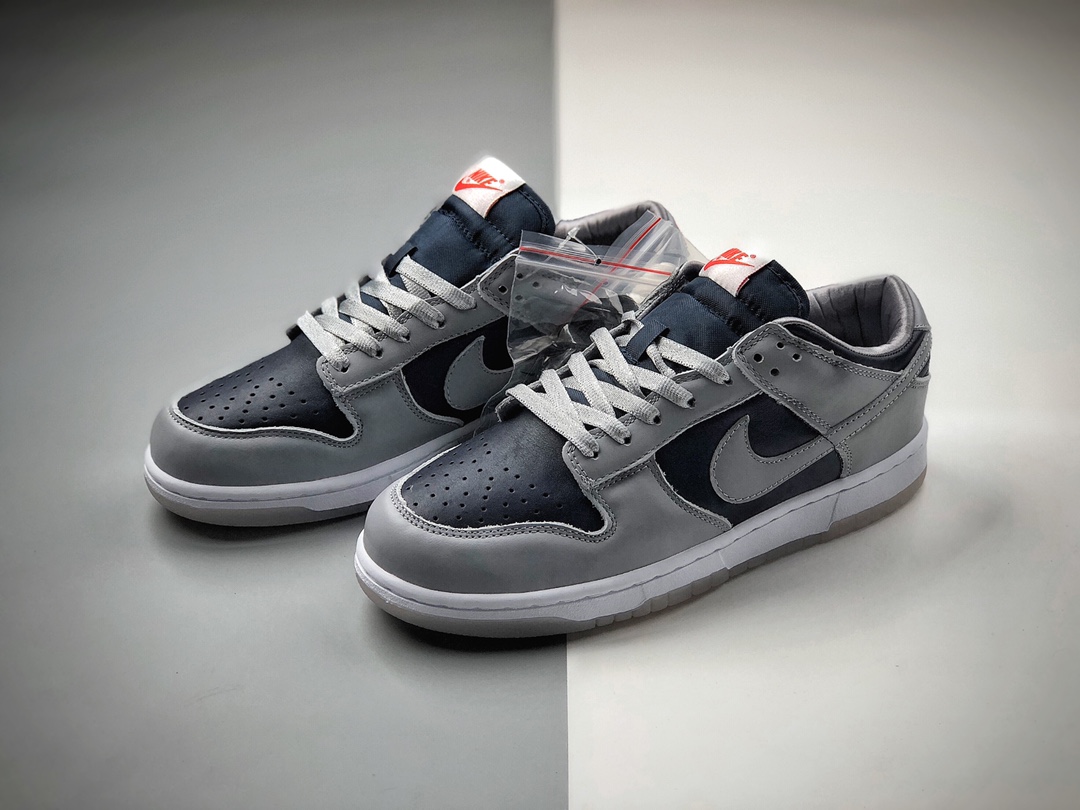 300  Nike SB Dunk Low 影子灰二代整双鞋移植了“Shadow”的配色 DD1768-400