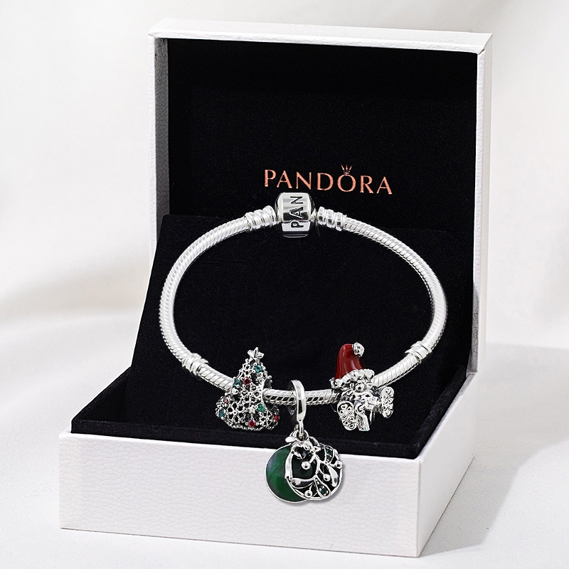 NO:102475,New Pandora Christmas gifts, Pandora finished bracelet, bracelet19860909新款潘多拉圣诞礼物美美搭配,潘多拉成品手镯,bracelet,Jewelry