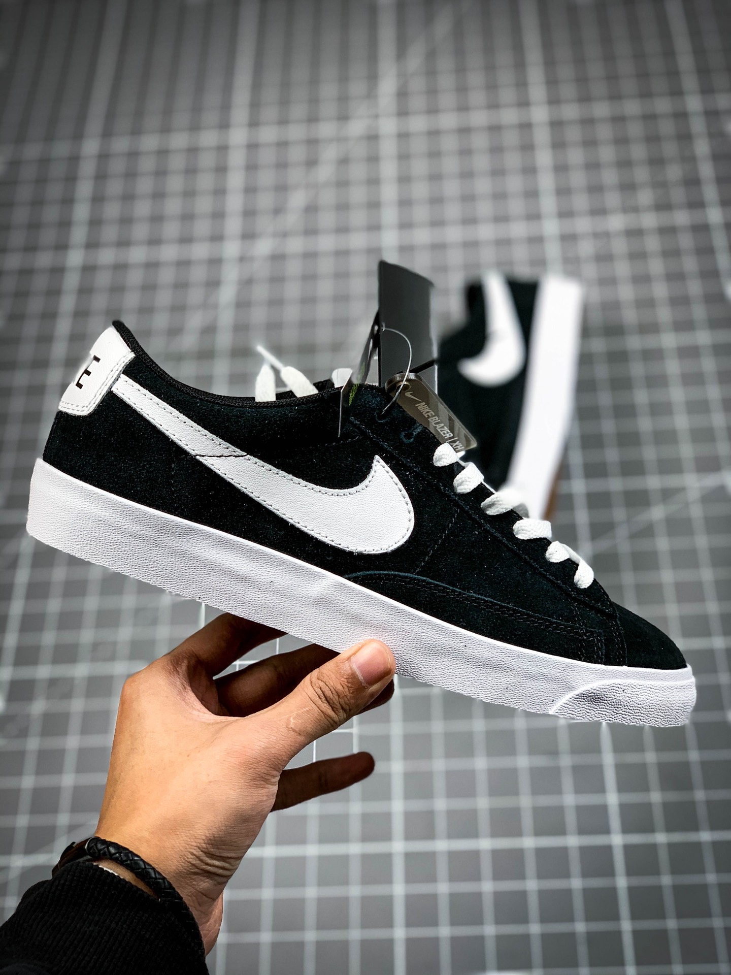 170 王一博同款 Nike W Blazer Mid Vintage Suede 复古经典开拓者 538402-004
