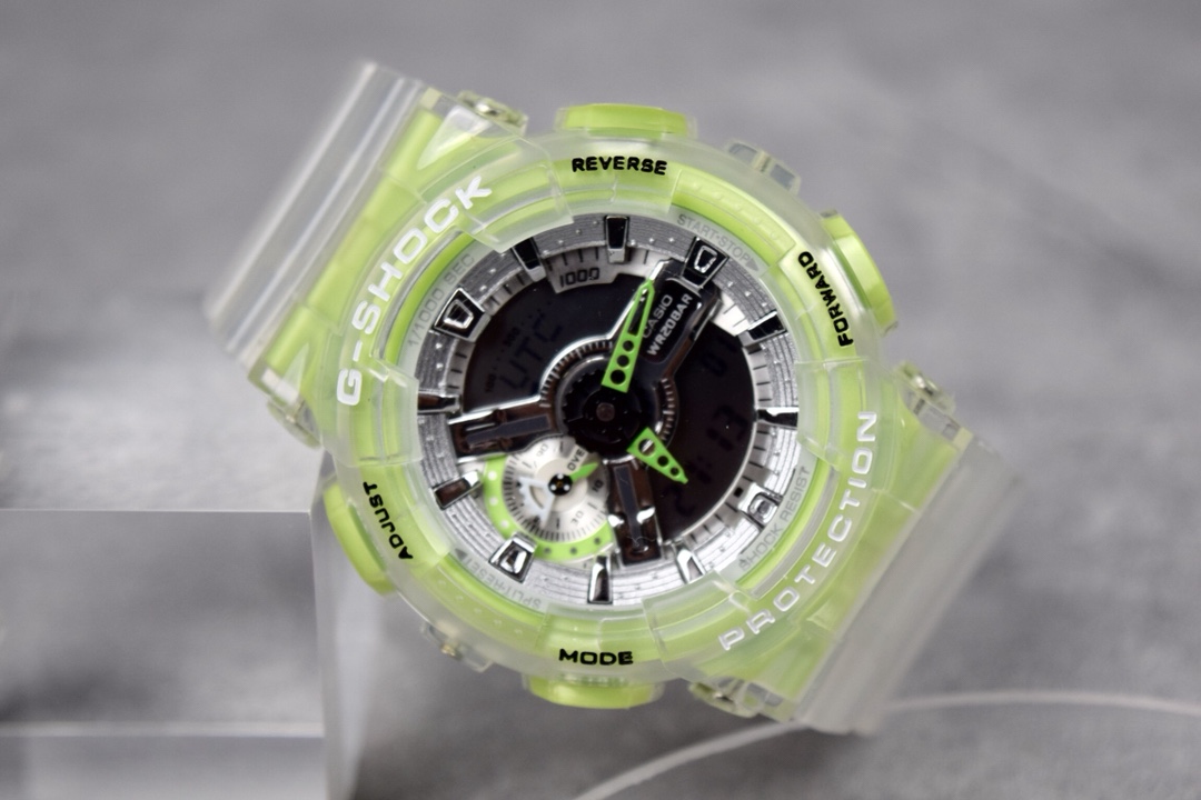 p55 新配色 卡西欧GA110系列g-shock运动手表，抬手灯！