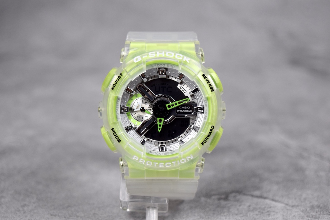 p55 新配色 卡西欧GA110系列g-shock运动手表，抬手灯！