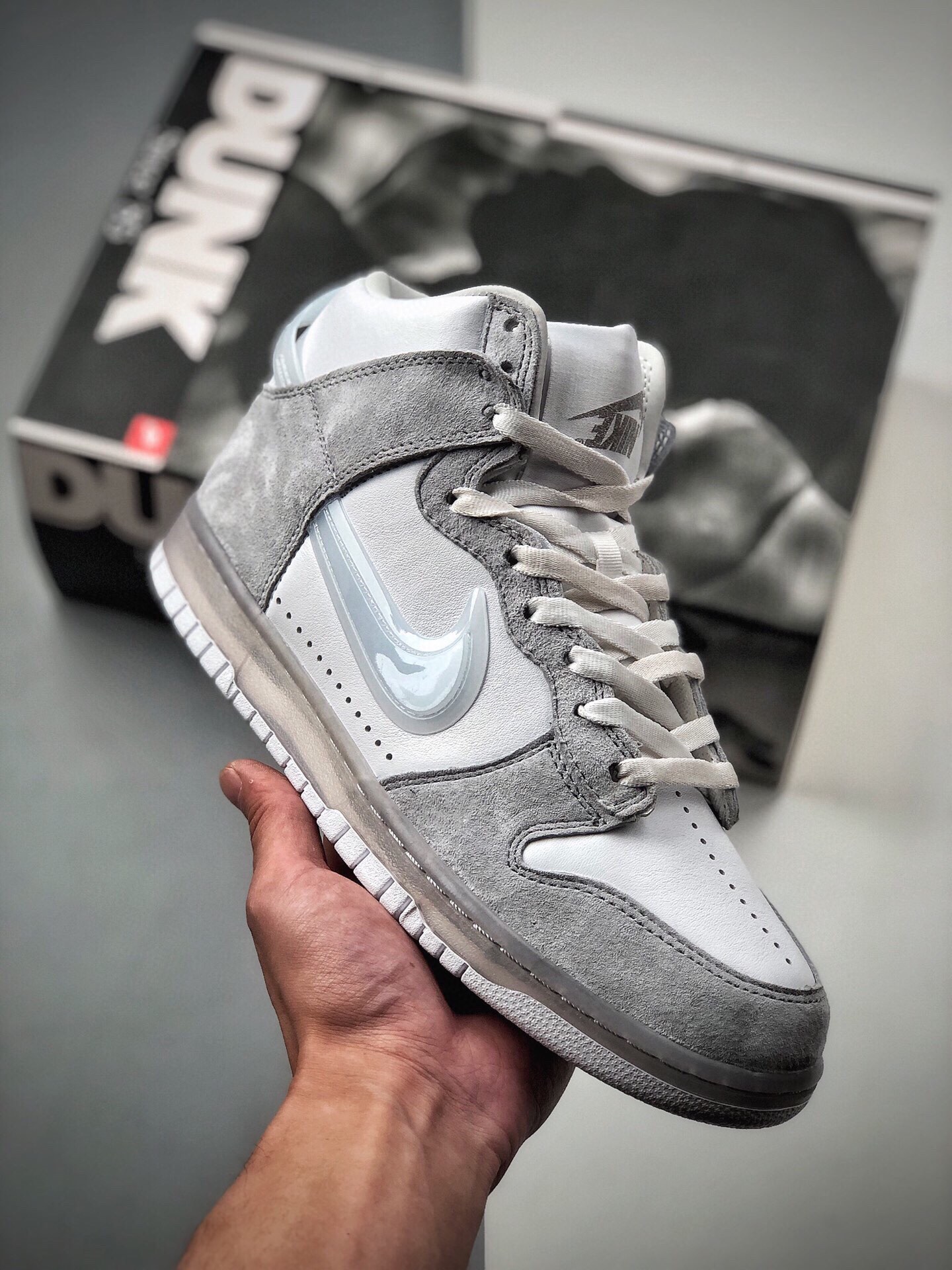 Original #Mismo estilo que Zhou Yutong, colaboración con la famosa tienda italiana Slam Jam x SB Dunk High, gancho de c…