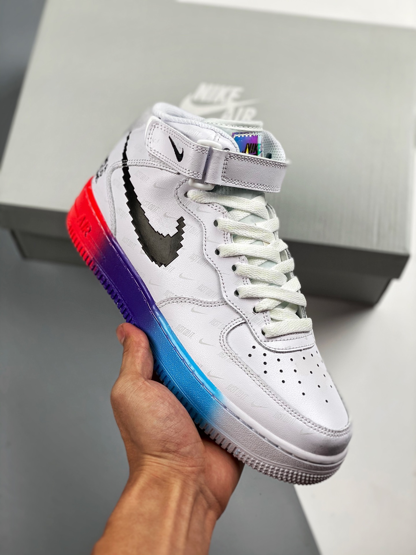 Nike Air Force 1 Low "Have a good game" píxeles de videojuego, zapatillas casuales deportivas de media caña Air Force 1…
