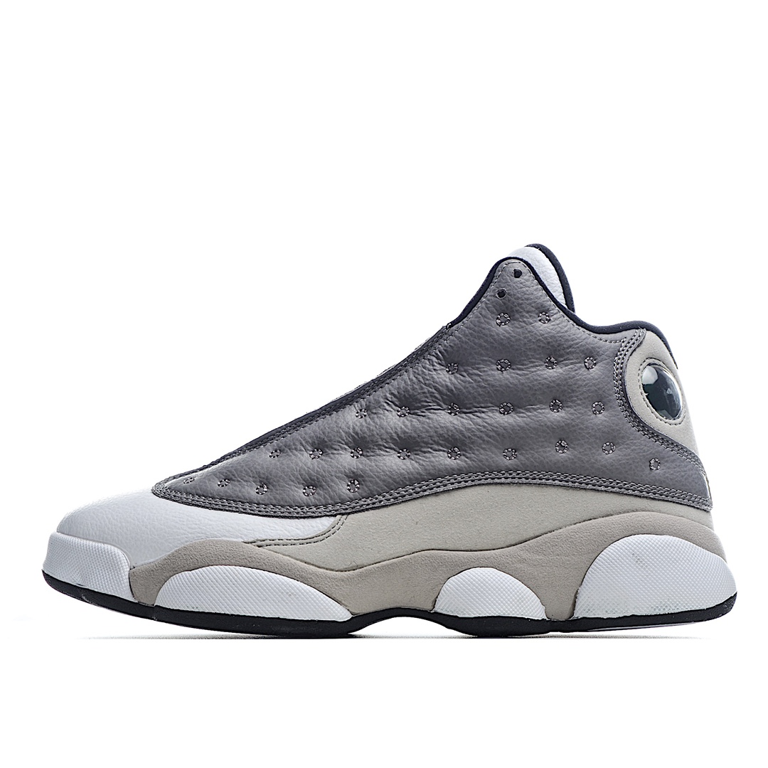I0 Air Jordan 13 Retro “Atmosphere Grey” 灰白 迈克尔·乔丹AJ13代复古中帮文化休闲运动篮球鞋。官方