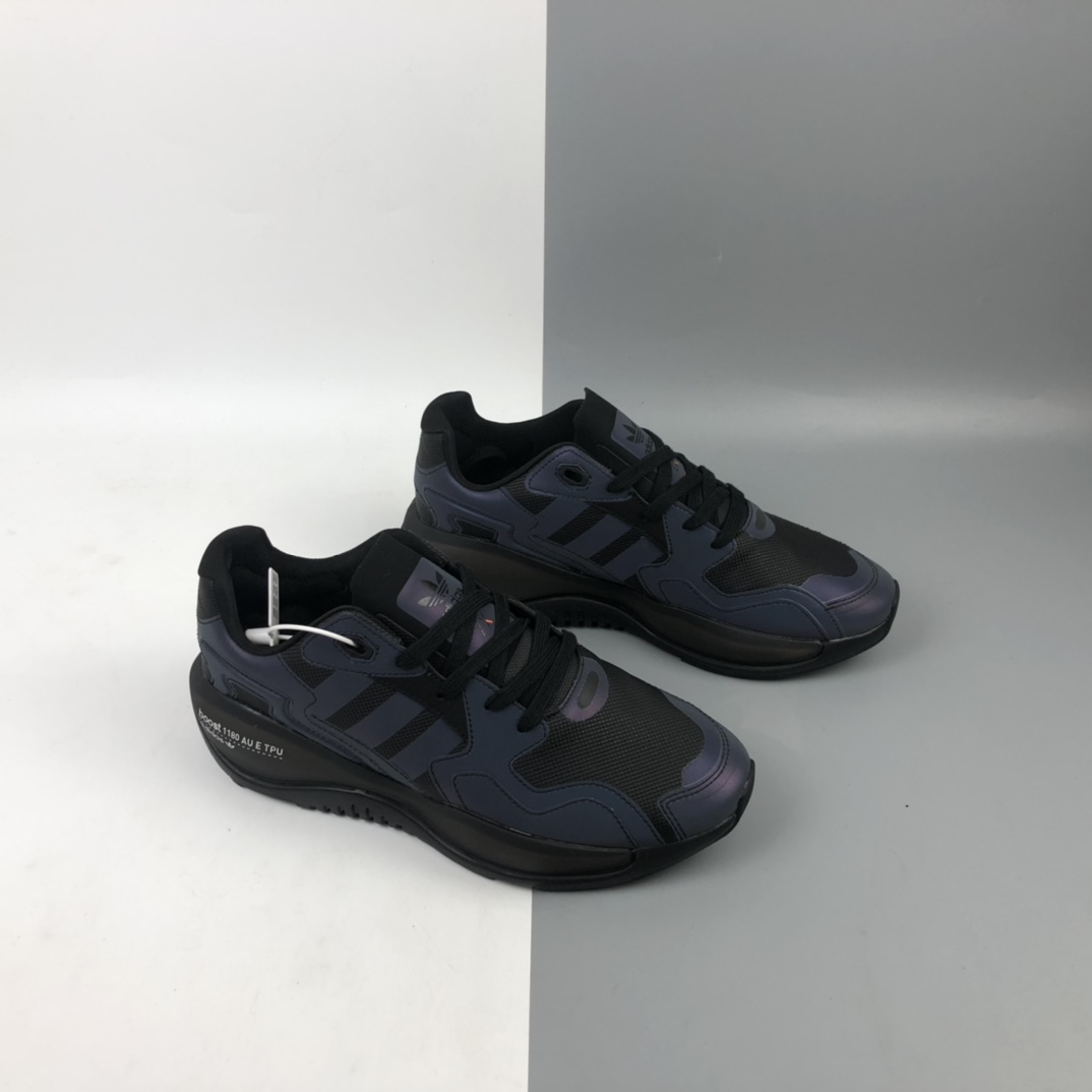 200 Adidas Originals ZX Alkyne Boost 全新摩登科技爆米花复古缓震休闲运动跑鞋 FV2322