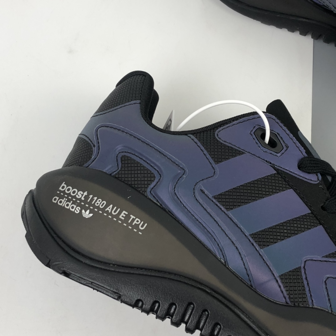 200 Adidas Originals ZX Alkyne Boost 全新摩登科技爆米花复古缓震休闲运动跑鞋 FV2322