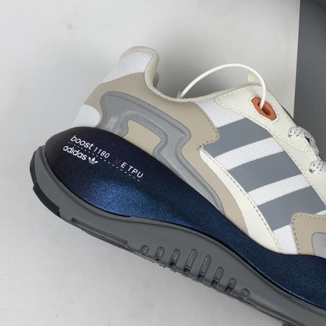 200 Adidas Originals ZX Alkyne Boost 全新摩登科技爆米花复古缓震休闲运动跑鞋 FY5720