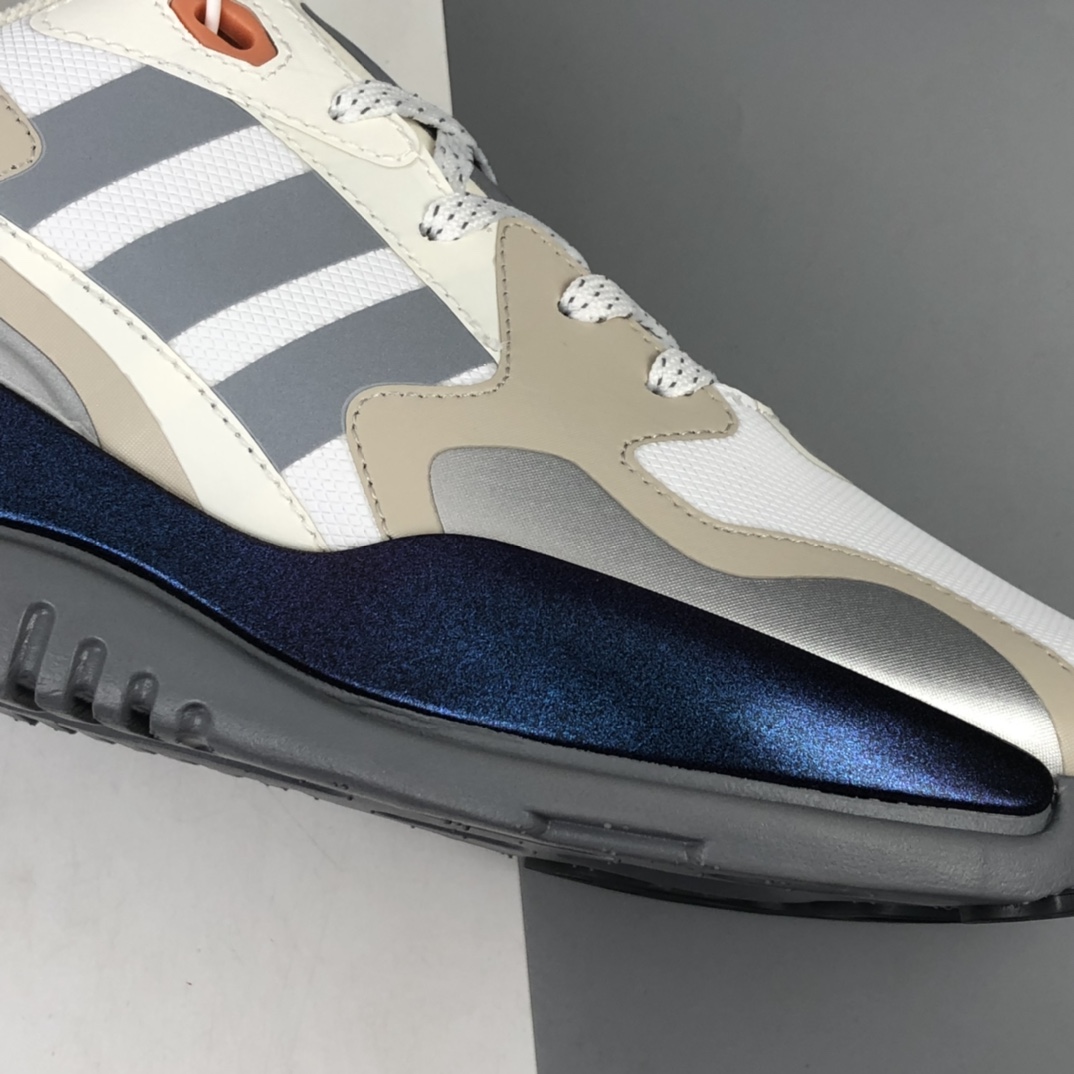200 Adidas Originals ZX Alkyne Boost 全新摩登科技爆米花复古缓震休闲运动跑鞋 FY5720