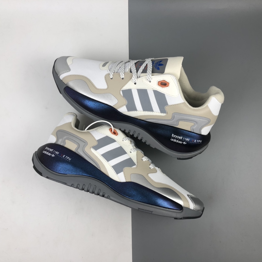 200 Adidas Originals ZX Alkyne Boost 全新摩登科技爆米花复古缓震休闲运动跑鞋 FY5720