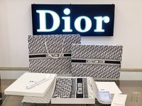 Online From China Designer
 Dior Scarf Embroidery Cashmere Knitting Oblique