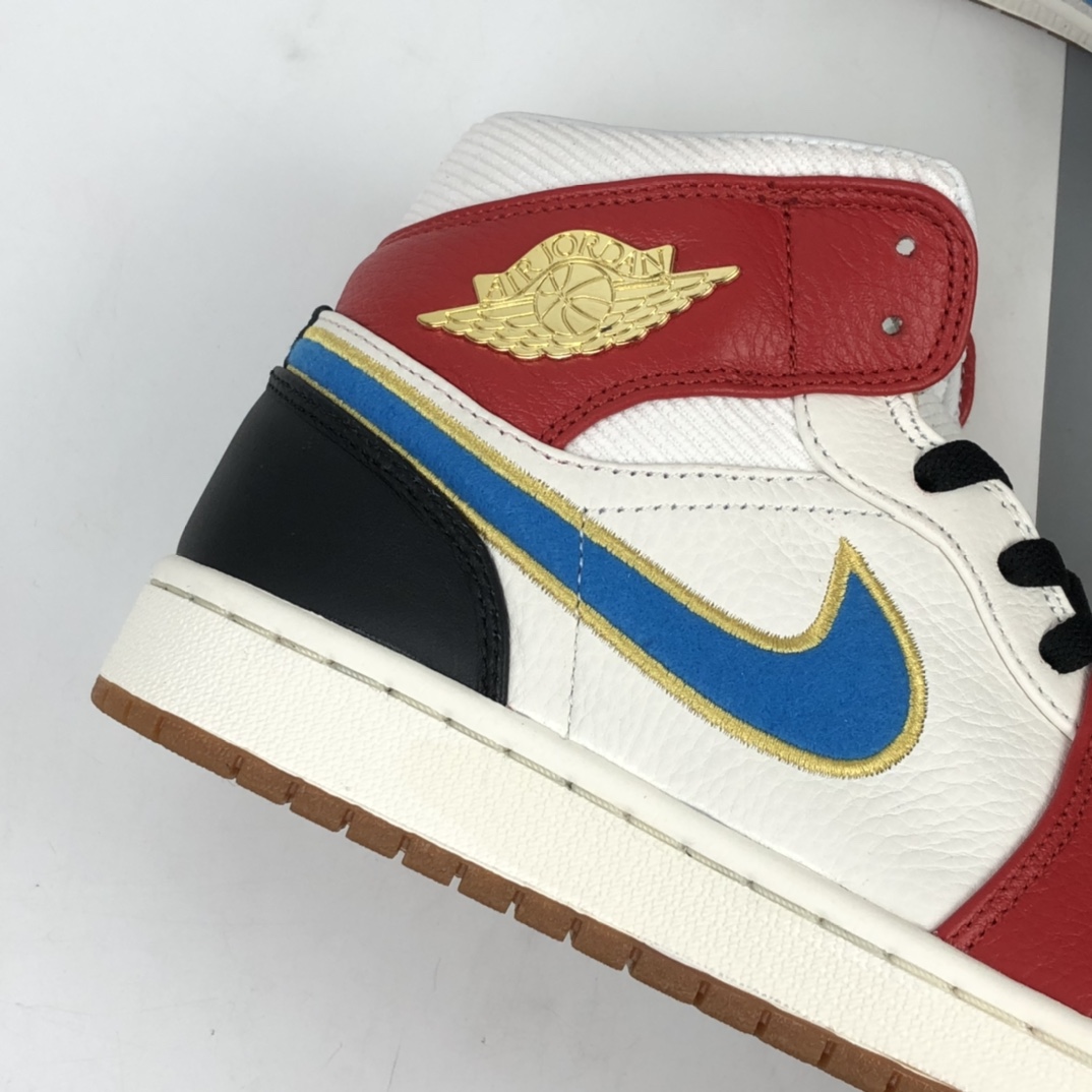 240 Air Jordan 1 Mid AJ1 乔1 中帮百搭休闲运动板鞋 DC1426-100
