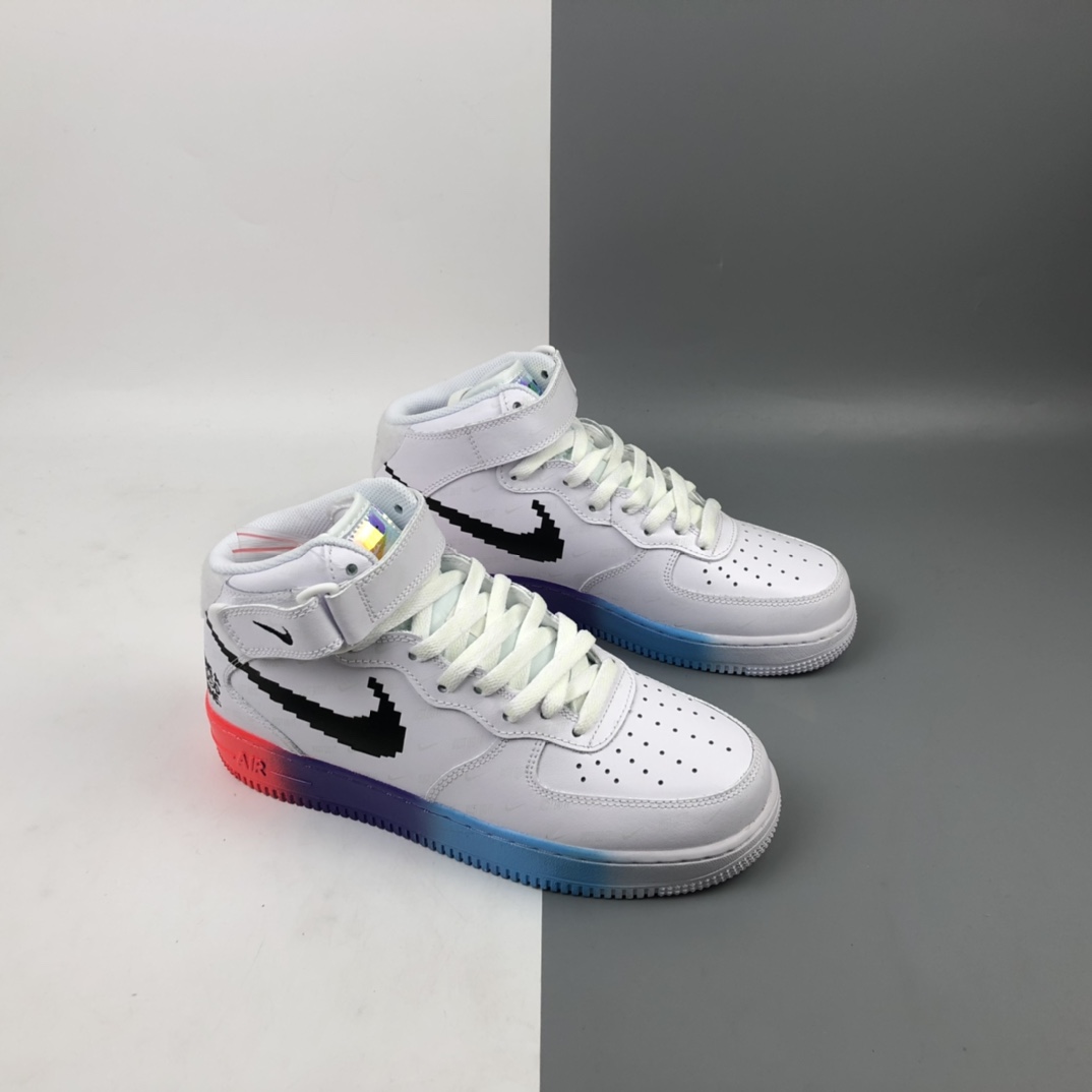 260 Nk Air Force 1'07 Mid“Have A Good Game”联名款电玩英雄联盟皮肤夜光中邦休闲板鞋 DC3280-101