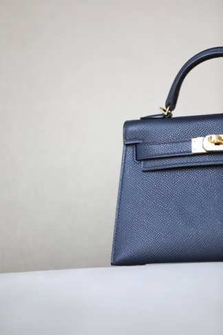 Hermes Kelly Handbags Crossbody & Shoulder Bags Calfskin Cowhide Epsom Mini