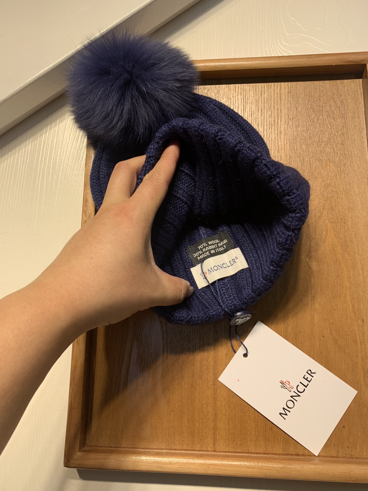 🌹。蒙口。【羊毛单帽-带狐狸毛球】客供小羊毛！珍贵典藏的灵魂帽子！客供色纱.每个颜色都非常好看！经典！手