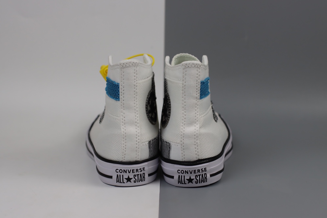 140 Converse 匡威 欧阳娜娜同款贴布拼接网面高帮板鞋 168746C