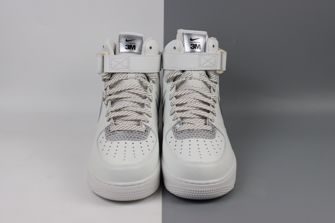 220 Nike Air Force 1 '07 QS All Star”City Of Dreams” 空军高帮经典百搭休闲运动板鞋“拼接皮革”3M反光 CU4159-100