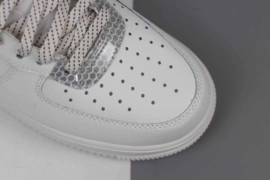 220 Nike Air Force 1 '07 QS All Star”City Of Dreams” 空军高帮经典百搭休闲运动板鞋“拼接皮革”3M反光 CU4159-100