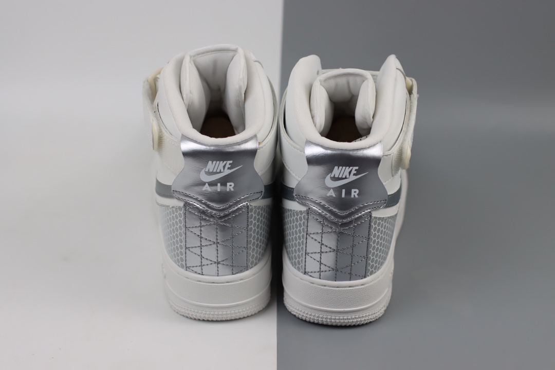 220 Nike Air Force 1 '07 QS All Star”City Of Dreams” 空军高帮经典百搭休闲运动板鞋“拼接皮革”3M反光 CU4159-100