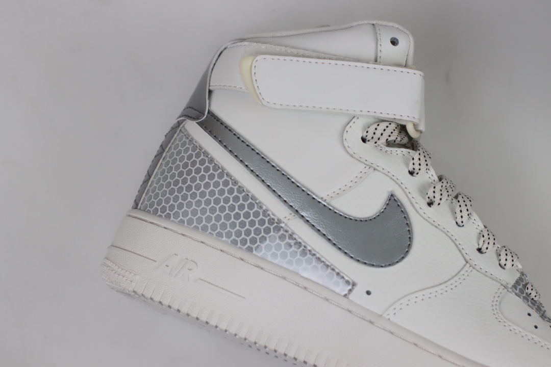 220 Nike Air Force 1 '07 QS All Star”City Of Dreams” 空军高帮经典百搭休闲运动板鞋“拼接皮革”3M反光 CU4159-100