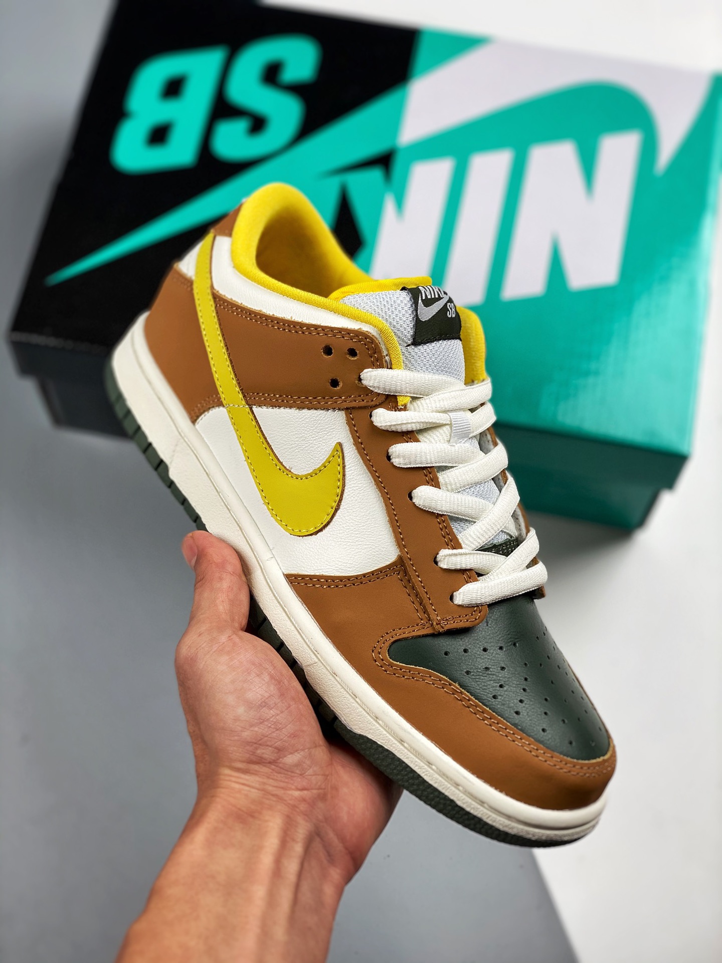 Nike SB Dunk Low Vapour Mineral, fabricado por una gran fábrica, muy recomendado 👏. Material de capa superior original…