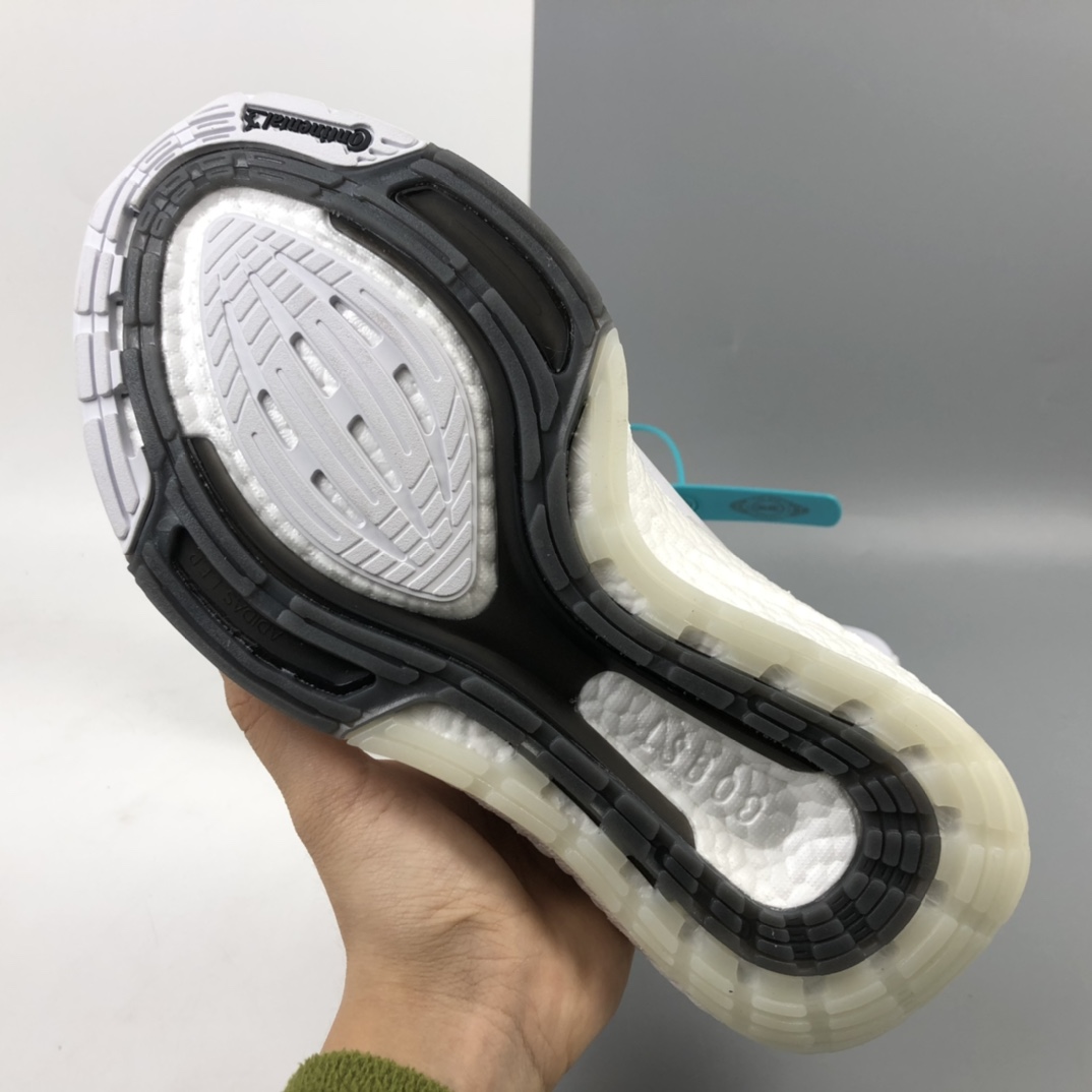 200 Adidas UltraBoost 21 加厚爆米花袜套式针织鞋面休闲运动慢跑鞋 FY0379