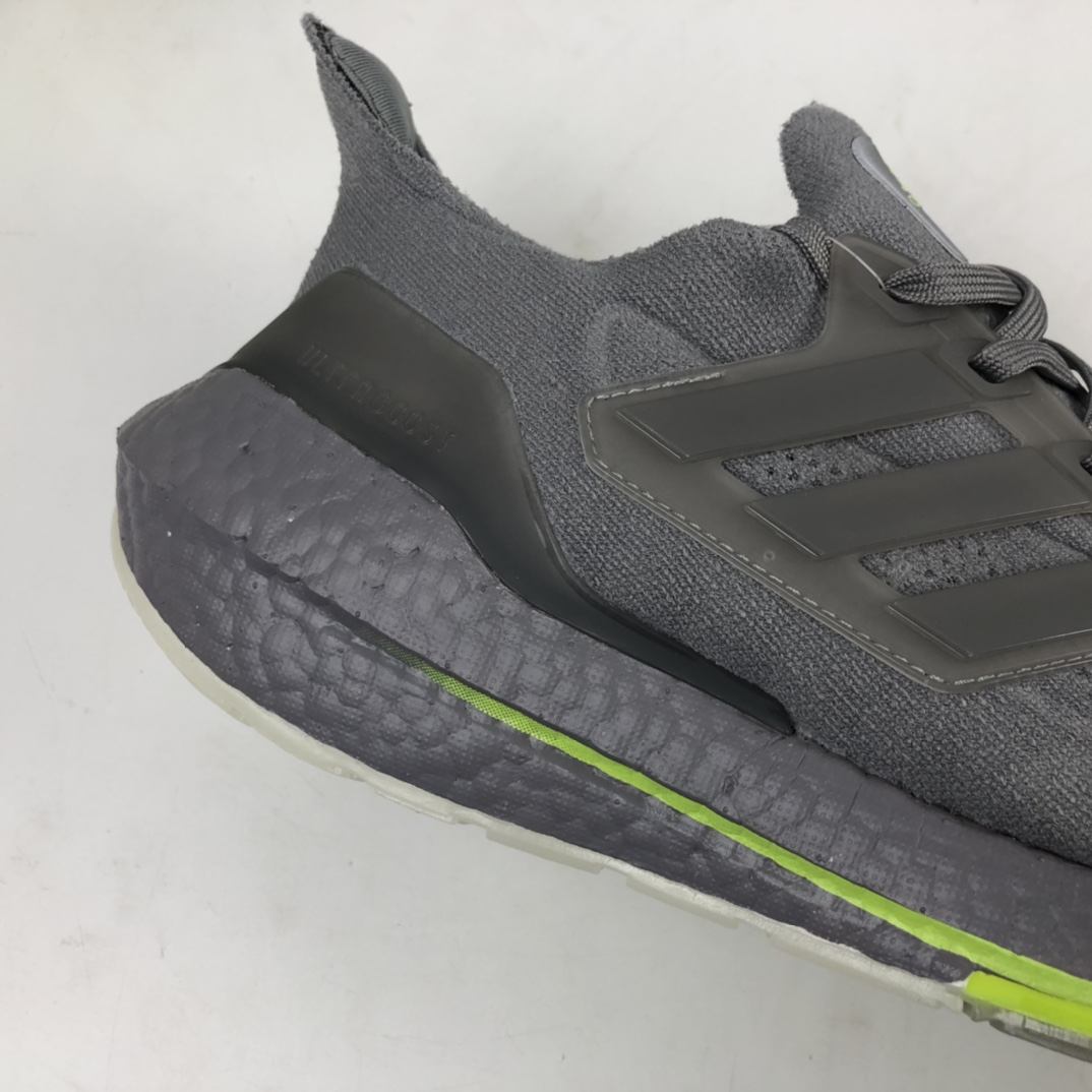 200 Adidas UltraBoost 21 加厚爆米花袜套式针织鞋面休闲运动慢跑鞋 FY0432