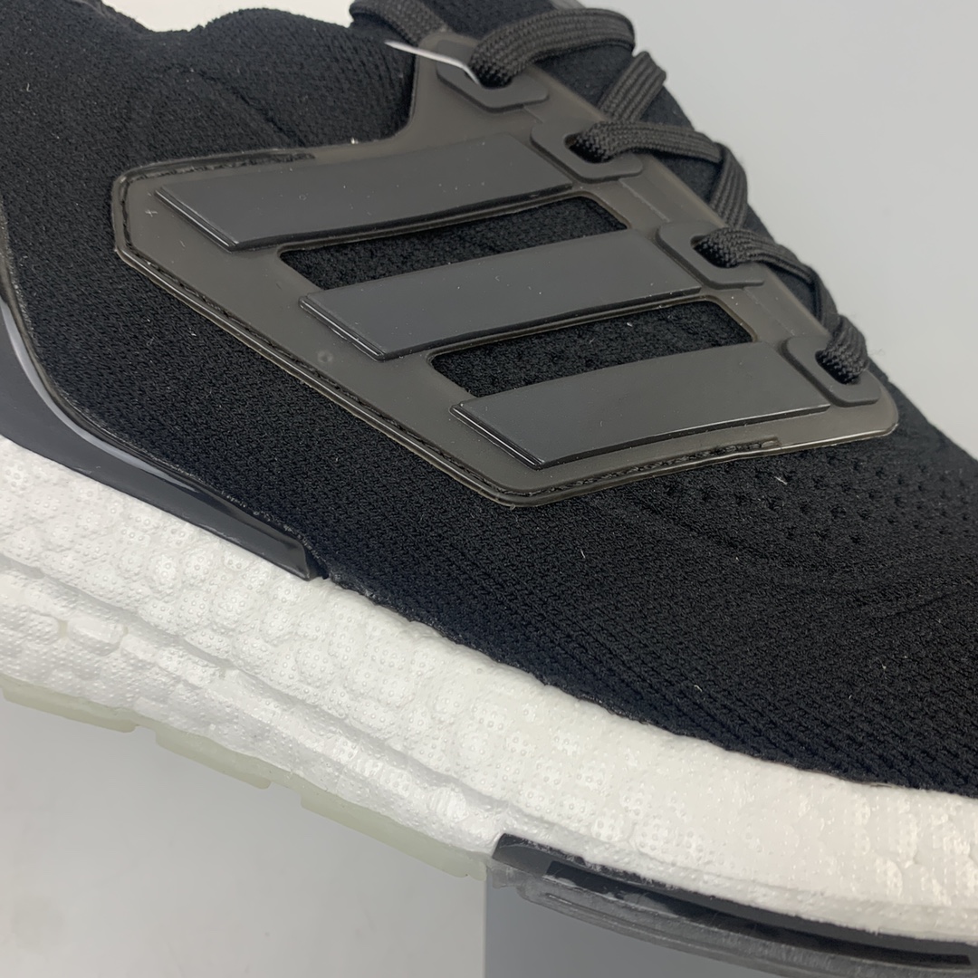 200 Adidas UltraBoost 21 加厚爆米花袜套式针织鞋面休闲运动慢跑鞋 FY0378