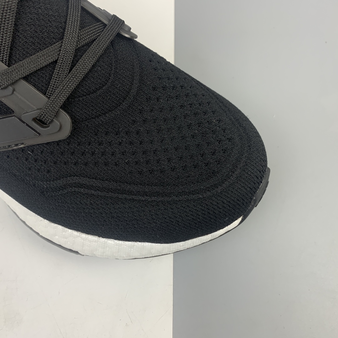 200 Adidas UltraBoost 21 加厚爆米花袜套式针织鞋面休闲运动慢跑鞋 FY0378