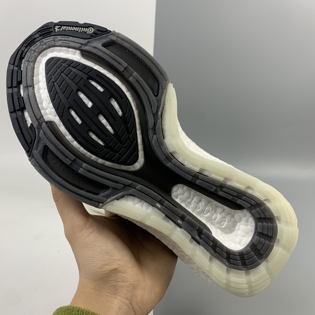 200 Adidas UltraBoost 21 加厚爆米花袜套式针织鞋面休闲运动慢跑鞋 FY0378