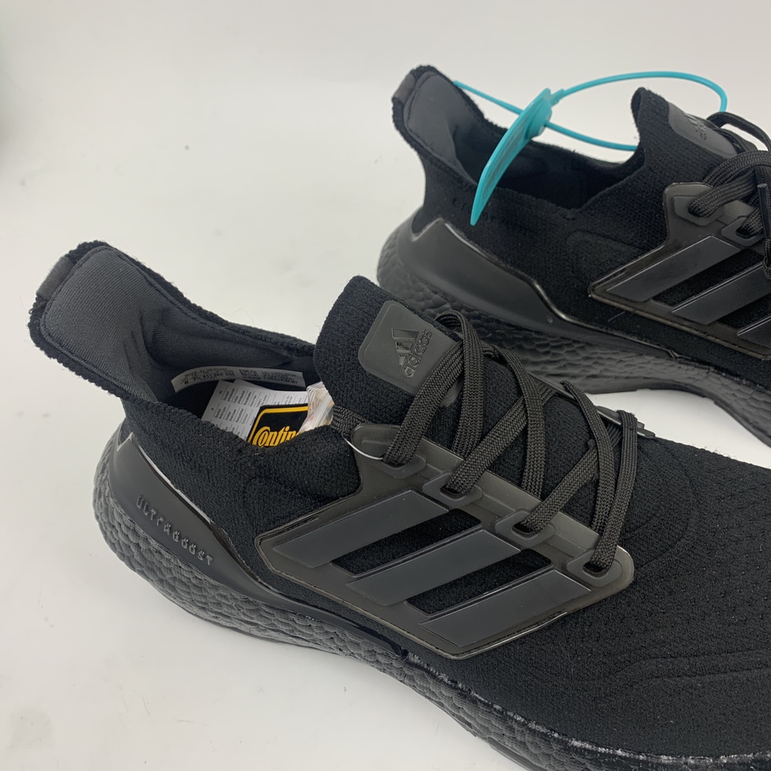 200 Adidas UltraBoost 21 加厚爆米花袜套式针织鞋面休闲运动慢跑鞋 FY0306