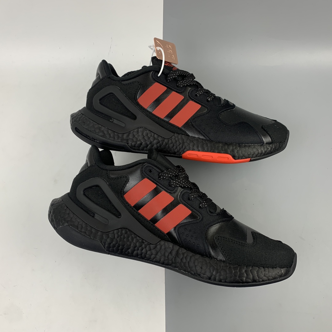 220 Adidas Originals 2020 Day Jogger Boost 三叶草2020版慢跑者系列高弹复古休闲运动跑鞋 夜行者二代 FW4820